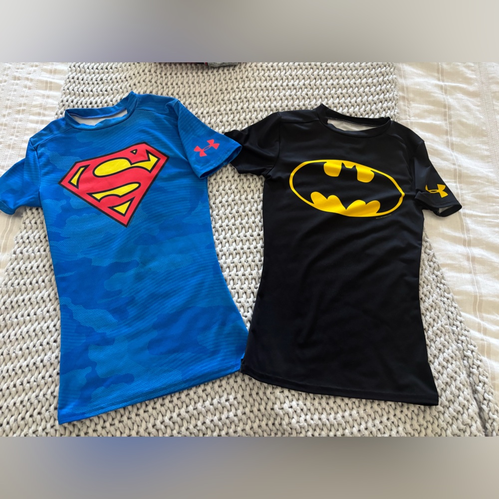 Under Armour Kids Blue and Black Superhero Costumes